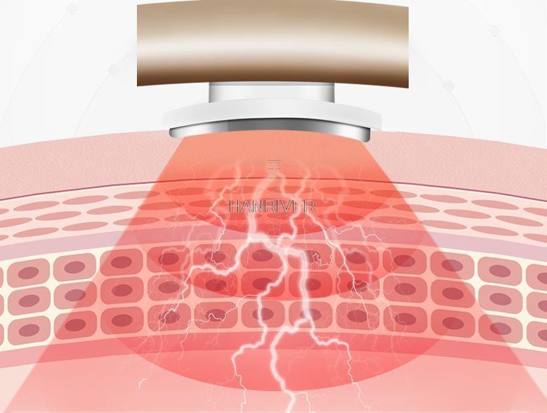 Cervical spine massager portable pulse massager for neck heating physical therapy body massager