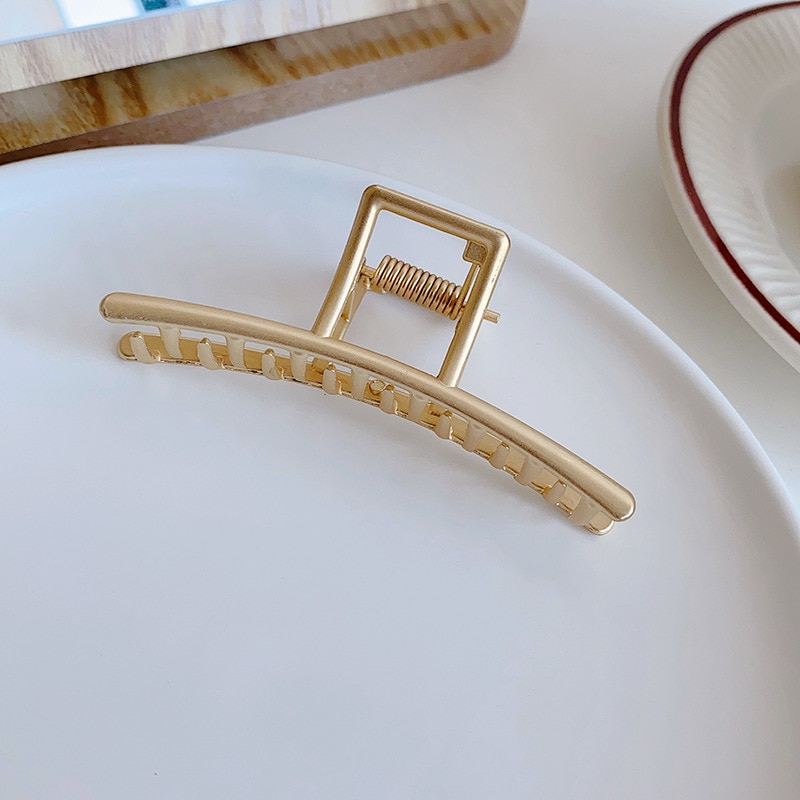 Frauen Fünfzackigen Stern Haar Klaue Neue Gold Vielseitig Temperament retro Zarten Kühlen Wind Haarnadel Mädchen Trend