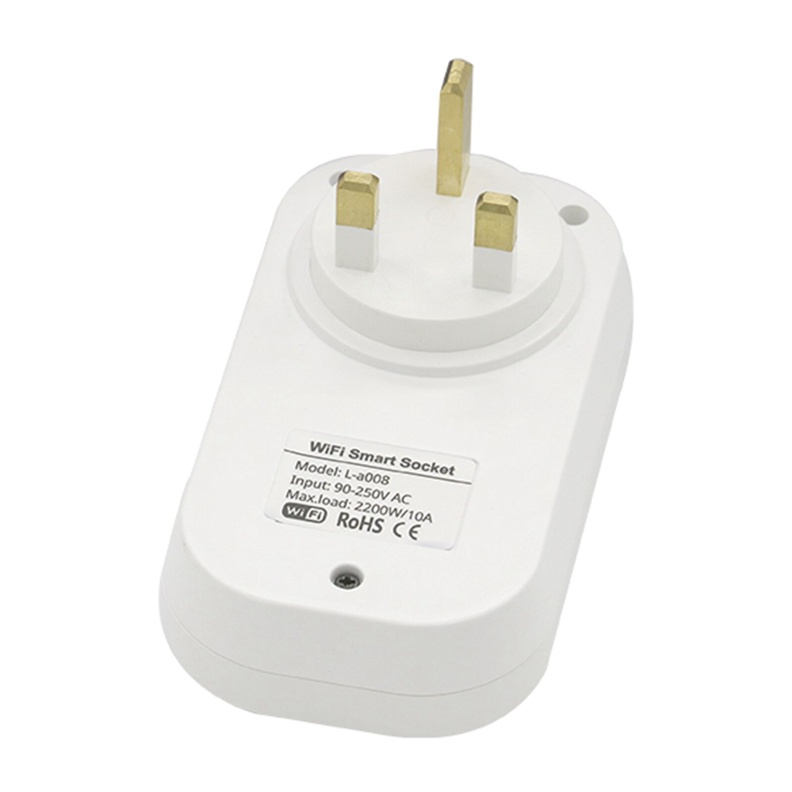 Mini Smart Plug Wifi Voice Control Smart Socket Work with Alexa Google Home- UK Plug