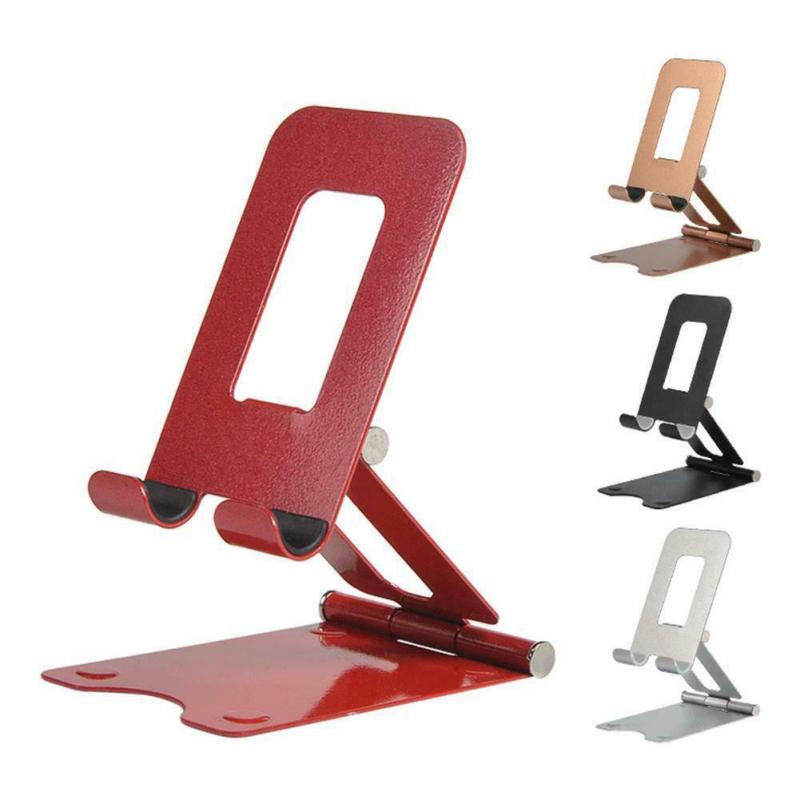 Universal Desk Cell Phone Tablet Holder Folding Adjustable Stand Bracket Phone Stander Desktop For Xiaomi Huawei