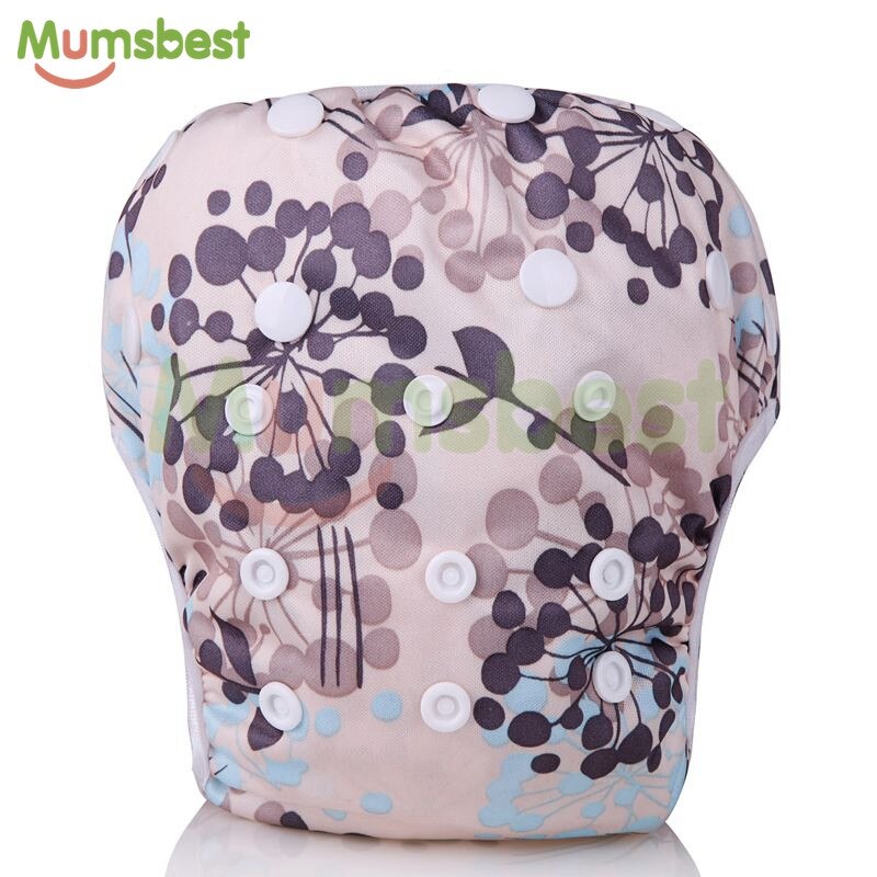 [Mumsbest] Baby Schwimmen Windeln Eine Größe Einstellbare Waschbar Windeln Schwimmbad Schlauch Schwimmen Wasserdichte Tuch Windel Abdeckung für Baby 3-15 kg: Frau38