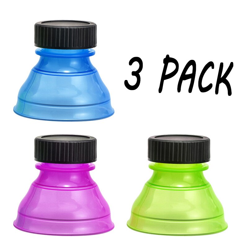 Can Cover Bottle Top Lid Soda Saver Caps Top Can Cover Fizz Coke Drink Soda Lid Cap Wine Bottle Stopper Flip Protector Reusable: Random color 3pcs