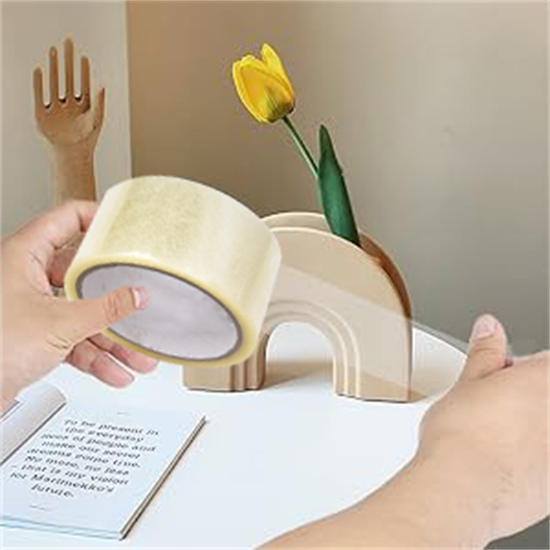 1800 Zoll/Rolle transparentes Klebeband, Verpackungswerkzeuge, Büroverpackungszubehör, wasserdichtes PP-Material, langlebig, kann als Markierung geschrieben werden
