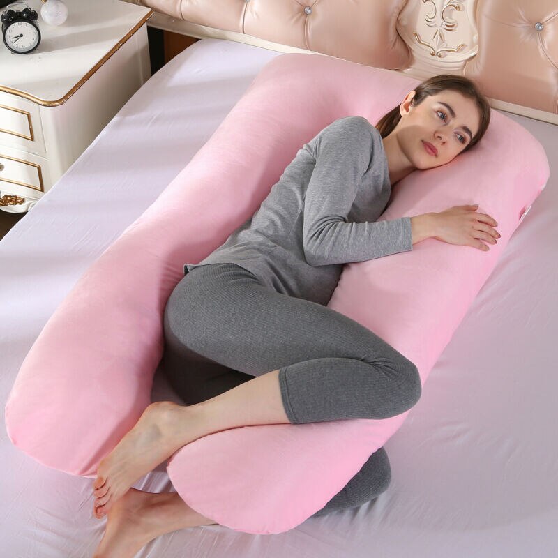 U Shape Pregnancy Pillow Bedding Full Body Comfortable Pregnant Sleeping Cushion Pregnant Pillow