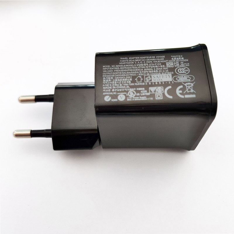 5V/2A EU Plug Wall Charger For Samsung Galaxy Tab 2 7.0 8.9 10.1 Note 2 Tablet P1000 P5110 P3110 USB Data Cable