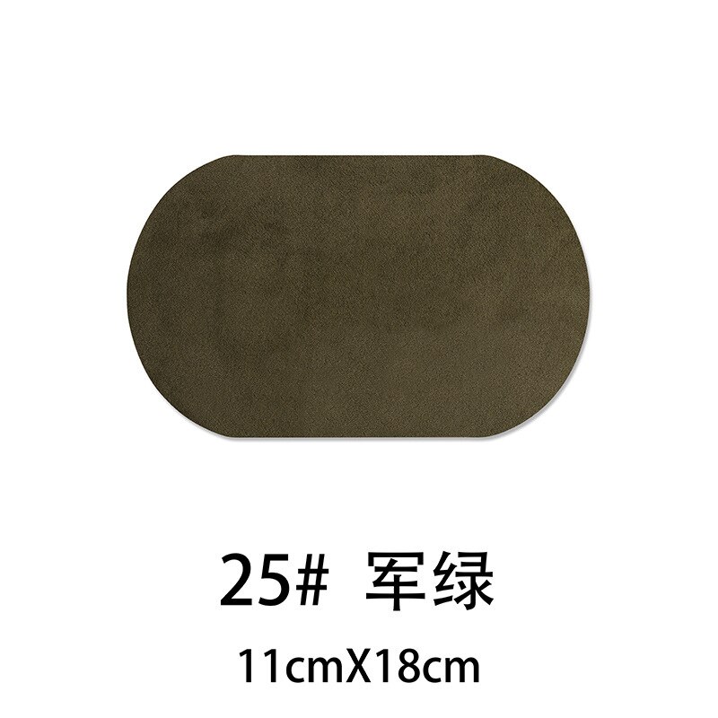 Parches de imitación para ropa de piel de cerdo para Pegatinas de rayas, pantalones de piel para planchar, apliques para rodilla, insignias para codos de suéter para mochila: 25