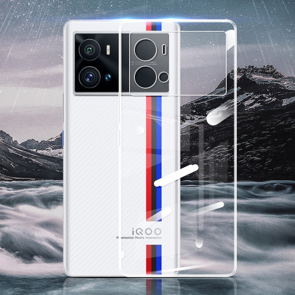 Transparant Back Cover Voor Vivo Iqoo 9 Pro Fundas Soft Clear Tpu Ultra Dunne IQOO9 9Pro 5G Originele Camera beschermende Telefoon Geval