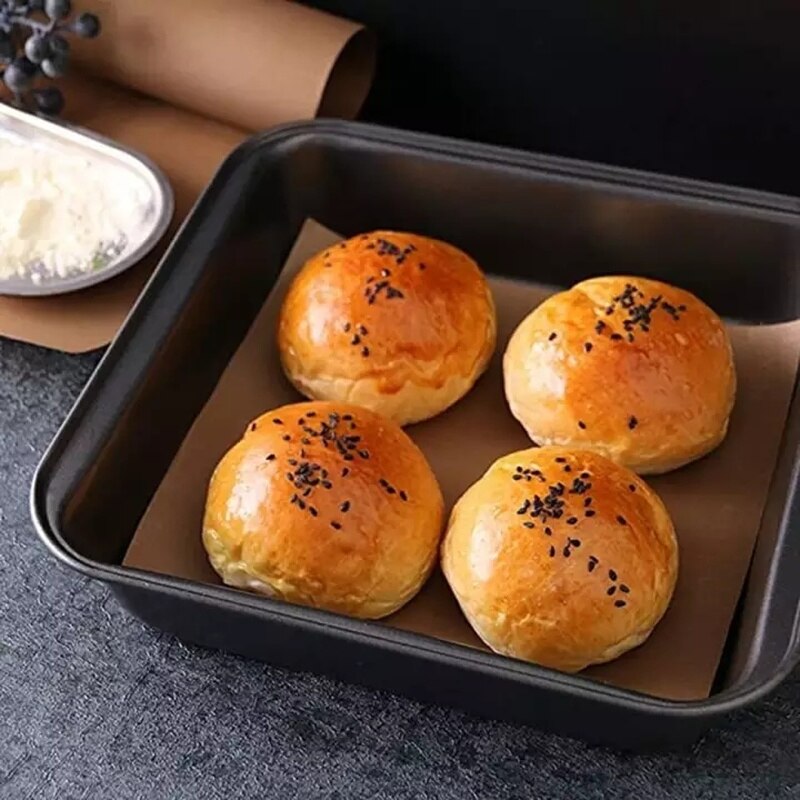 Non-stick Baking Tarpaulin Baking Tray Reusable High Temperature Resistant Oil Paper Oven Baking Mat Easy To Clean Barbecue Mat