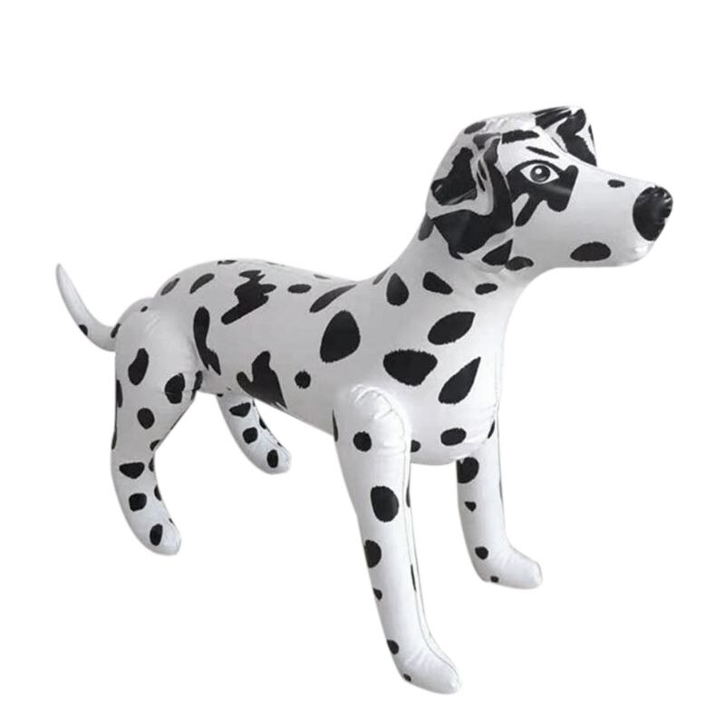 Oppblåsbare hund fest dekorasjon ornamenter modell barn ytelse rekvisitter barn leketøy  t5ec: B