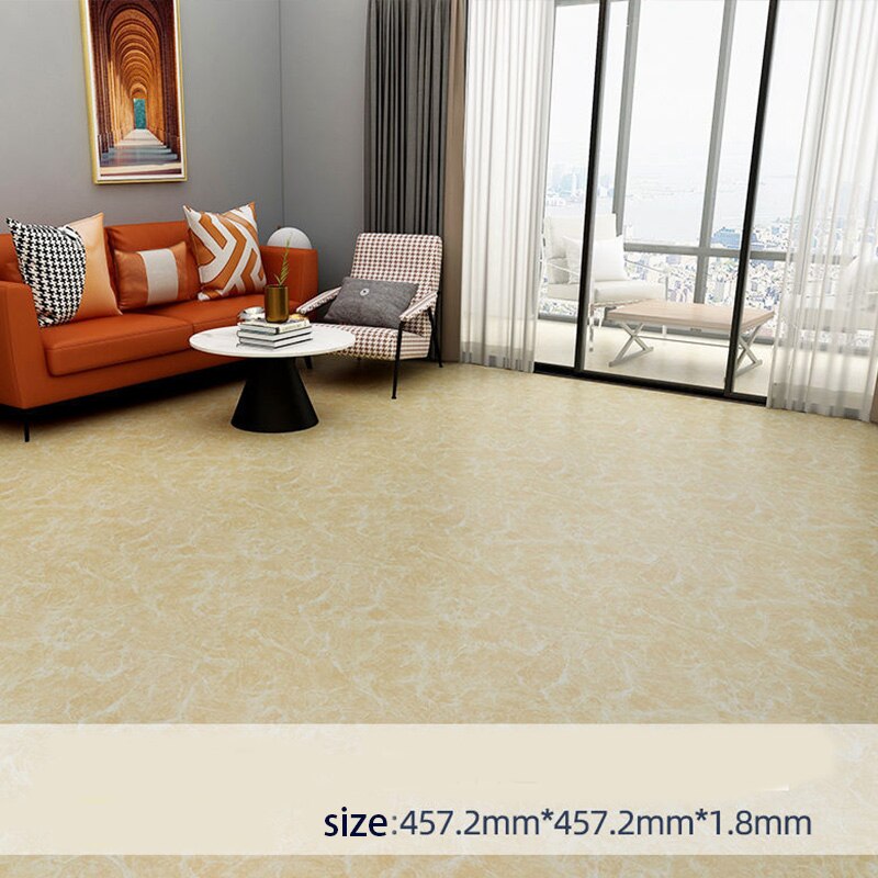 Waterproof Bathroom Floor Stickers Self Adhesive Marble Wallpaper Kitchen Wall Sticker House Renovation Wall Ground Paster Decor