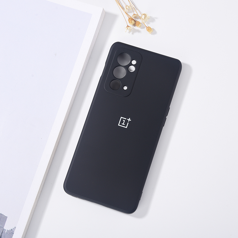 Dla Oneplus 9 9R 9RT etui 1+ 9R 1+9 1+9RT Pokrowiec Funda Oryginalny Płynny Silikon Matowy Miękki Wstrząsoodporny Tylny Zderzak Telefonu muszla: POLIESTER / Złota