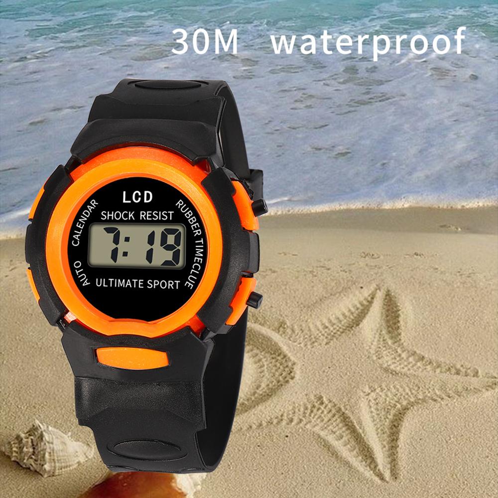 Digitale Uhr Kinder Kinder Mädchen Analog Digital Sport LED Elektronische Wasserdichte Armbanduhr Neue Relogios Digitais Heißer A40