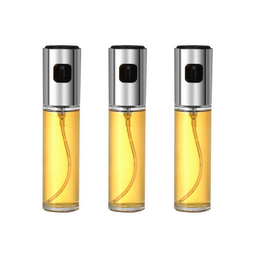 BBQ Baking Olive Oil Spray Bottle Oil Vinegar Spray Bottles Water Pump Gravy Boats Grill BBQ Sprayer BBQ Kitchen Tools Salad: A 3PCS