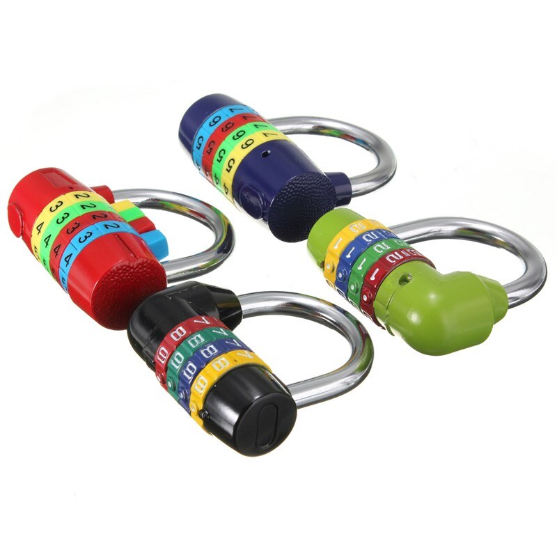 MTGATHER Resettable Digit Number Code Password Combination Padlock Security Safety Lock Top