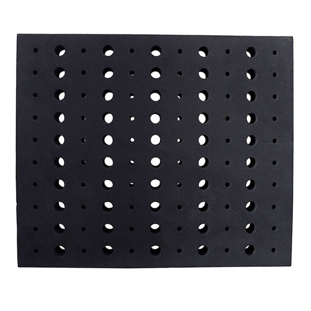 Multi Holes Router Bit Trays Holder Milling Cutters Repair Tool Storage Organizer for Household Metal Accessories