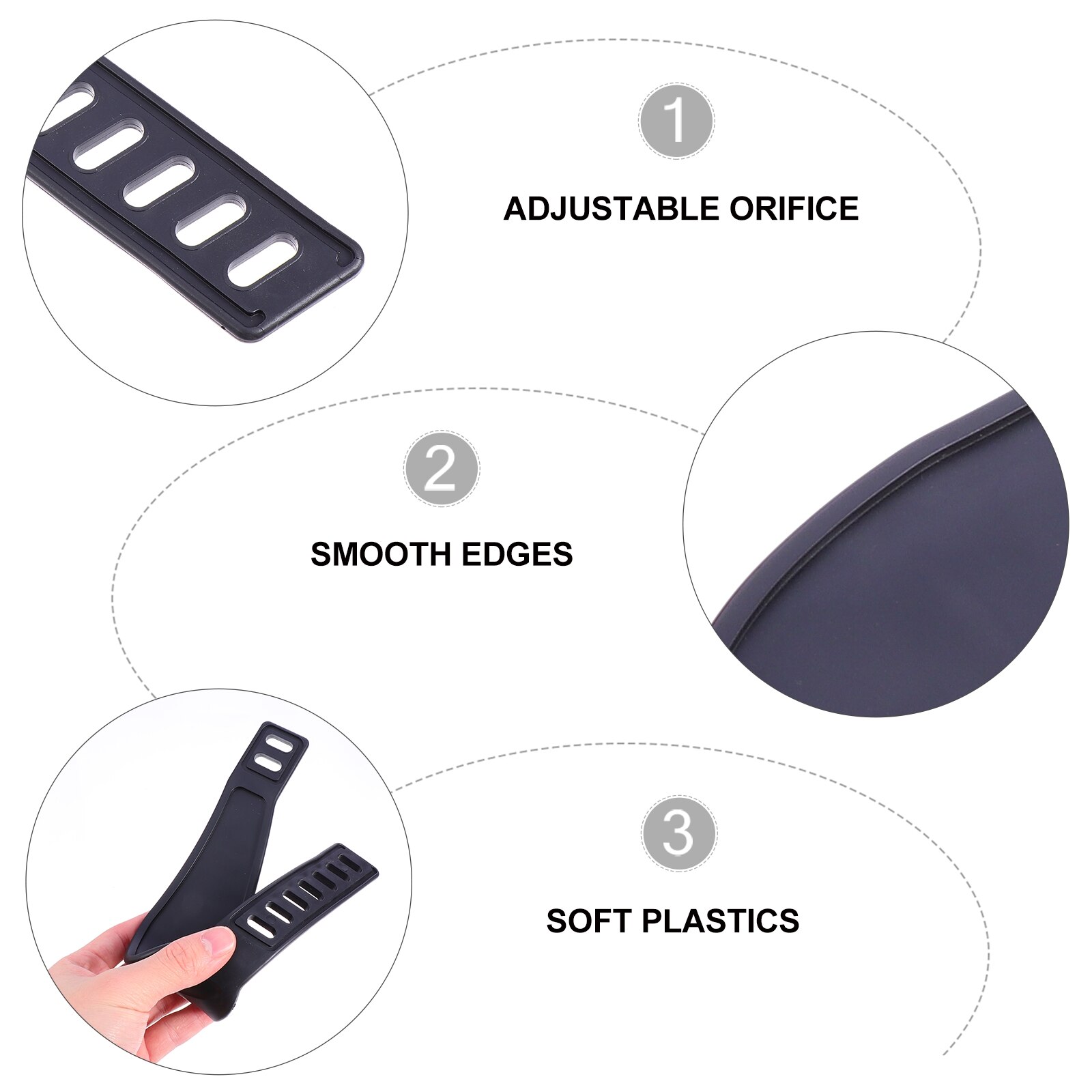 2 Pcs Exercise Bike Pedal Straps Adjustable Spinning Straps Gym Accessories