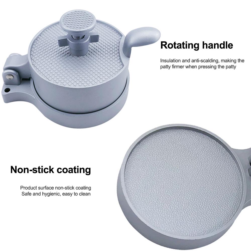 Burger Pressed Meat Filling Maker Pressed Meat Press Big Burger Press Kitchen Tool DIY Manual Gadget Kitchen Tool