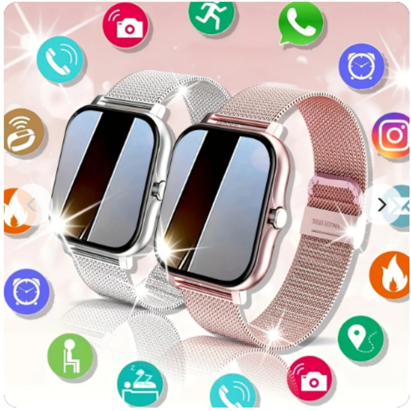 Bluetooth-oproepsmartwatch voor mannen en vrouwen Stemassistent Sport Fitness Android iOS hete verkoop 1,83 "2024