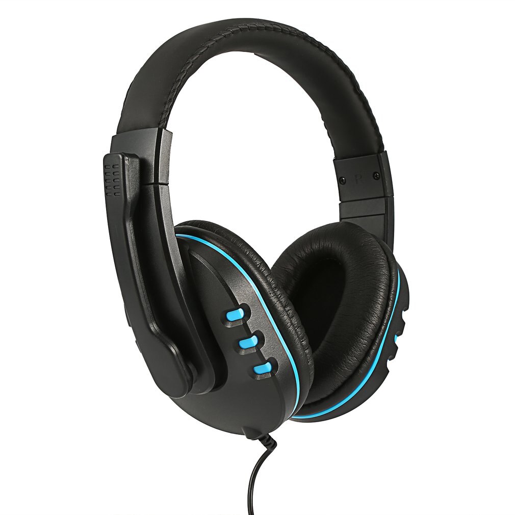 Gaming Headset Stereo Surround Headphone 3.5Mm Wired Mic For Ps4 Laptop Xbox One Headphone