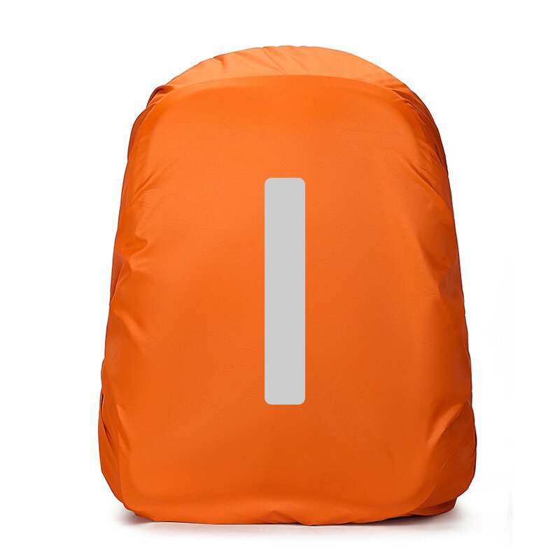 20-50l impermeável e capa de poeira mochila portátil acessórios capa de viagem com tira reflexiva de segurança noturna capa impermeável: YELLOW