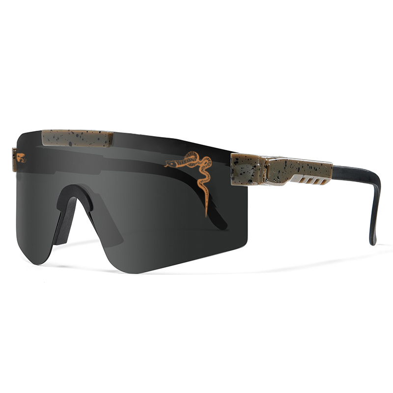 Gafas deportivas para hombre y mujer, gafas de sol para ciclismo, gafas para exteriores, piernas dobles, bicicleta, vista amplia, gafas a prueba de viento para Mtb UV400
