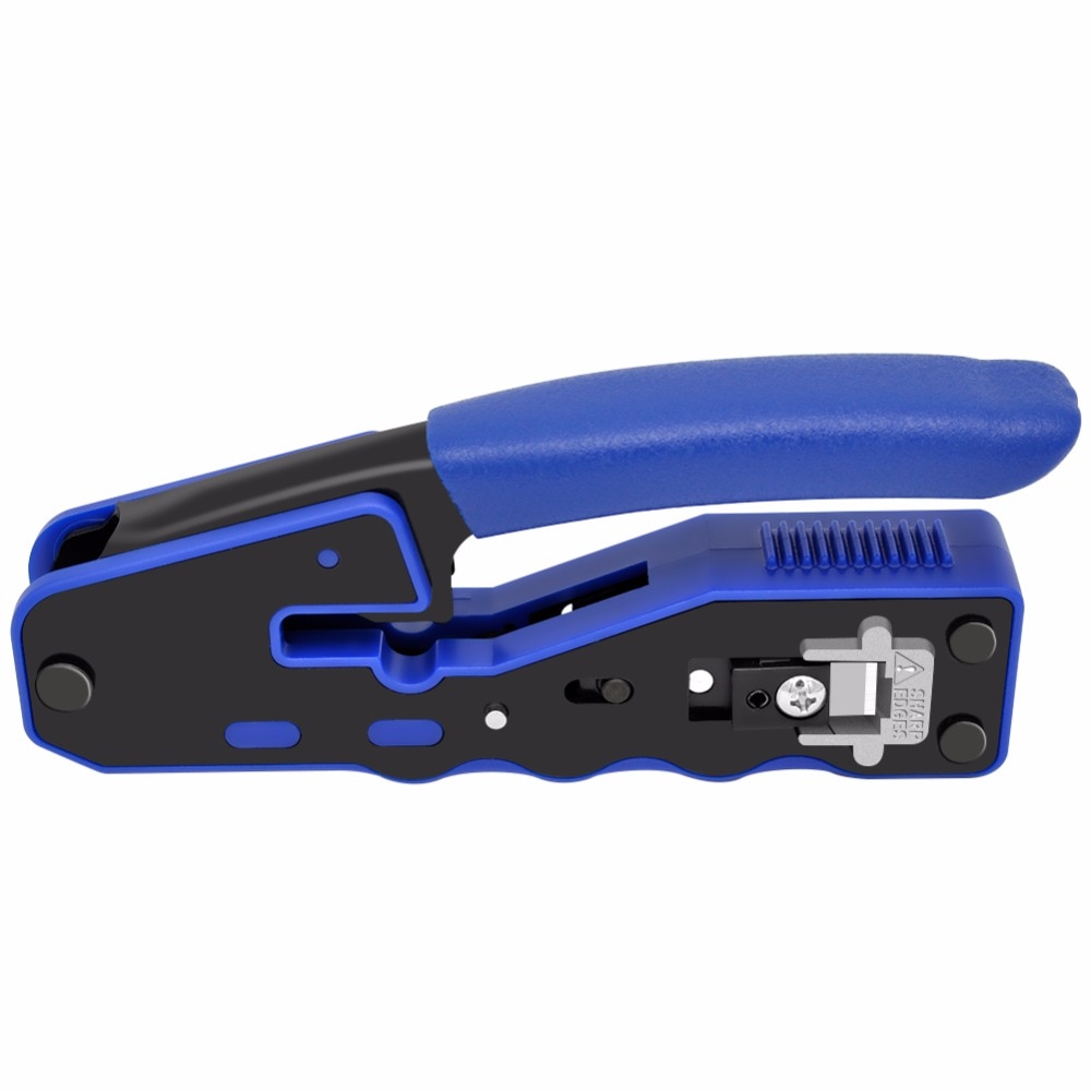 CNCOB 8P8C RJ45 Cable Crimper,Ethernet Perforated Connector Crimping Tools, Multi-Function Network Tools, Cable Clamps