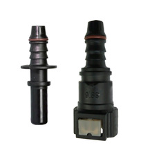 Bränsleslang snabbkoppling adapterkontakt för auto bensin bensin tank 5/16 "  to 3/8 "