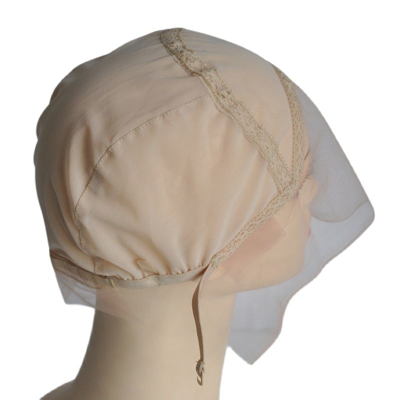 Lace Front Wig Cap With Swiss Lace Wig Hair Net For Making Wig With Adjustable Straps Glueless Weaving Cap Mesh Wig Cap