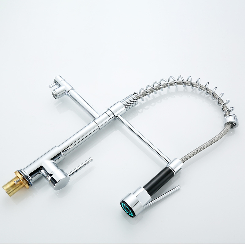 Trek kraan sproeikop handheld ABS kraan waterbesparende hogedruksproeier mondstuk badkamer wastafel kraan vervanging