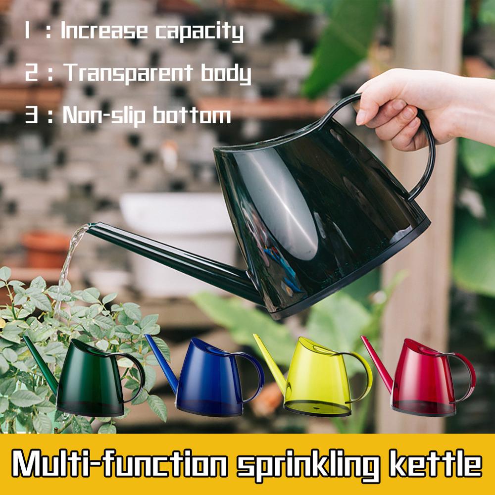 1.4L garden watering can pot with long mouth gardening tools can long spout watering kettle small pot for indoor outdoor