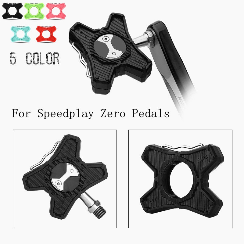 ABS alliage paire de vélo pédales support plat convertisseur pour Speedplay zéro pédales adaptateur vélo route vélo pédale pièces