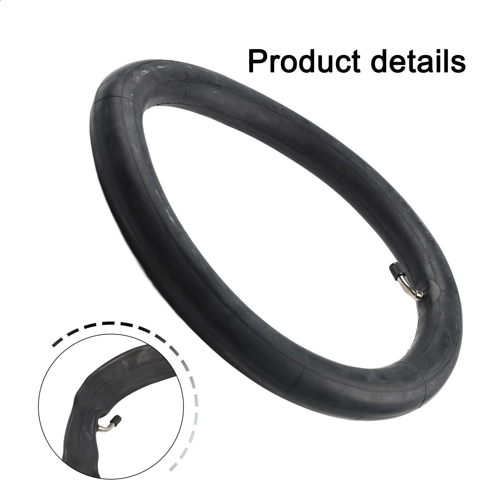 Slange innerslange gummislanger elsykkel metall bøyd ventil trillebår 14 x 2.125 for elsykkel