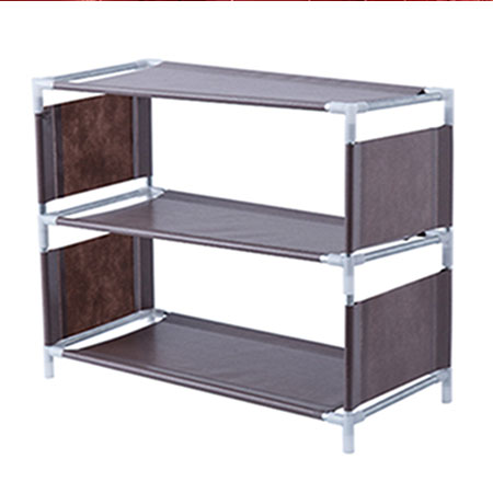 Diy Opvouwbare 5 Laag Non-woven Schoenenrek Grote Size Thuis Woonkamer Stof Stofdicht Kabinet Organizer Holder Stand schoenen Plank: C-3
