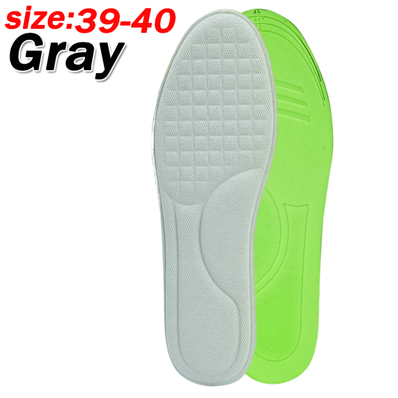 12/2 Stück orthopädische Einlegesohlen aus weichem Erinnerung-Schaum, desodorierende Einlegesohle für Schuhe, Sport, absorbiert Schweiß, antibakterielles Schuhzubehör: Schwarz / 0