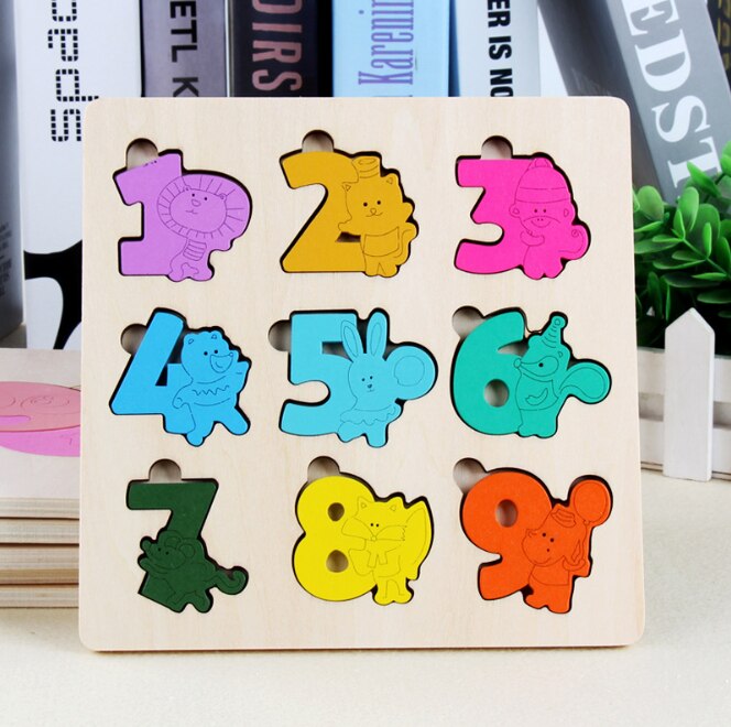 I bambini del partito di gioco di Legno di Memoria Partita Bastone di Gioco di Scacchi Divertimento a Bordo di Blocco Gioco Educativo di Colore Capacità Cognitive Giocattolo per I Bambini: number