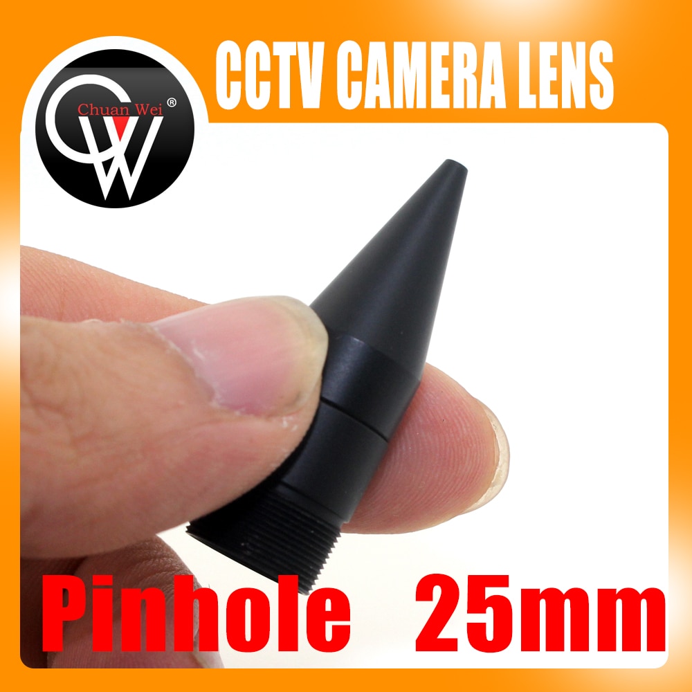 25mm lens Tip cone Metal CCTV lens M12 kegel micro lens voor cctv camera