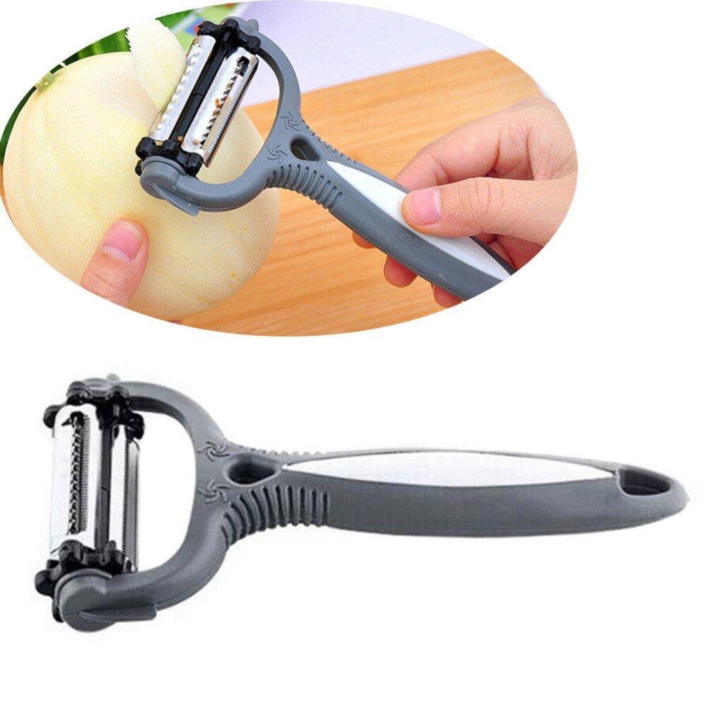 Vegetable Fruit turnip Slicer Cutter Kitchen Cookig Tools Multifunctional 360 Degree Rotary Carrot Potato Peeler Melon Gadget