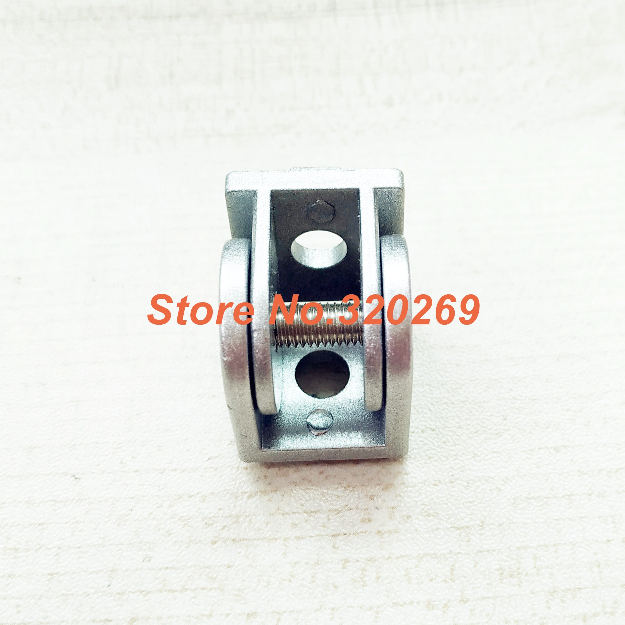 Living Hinge Piece Aluminum Profile Fittings Right Angle Zinc Alloy Flexible Pivot Joint Connector