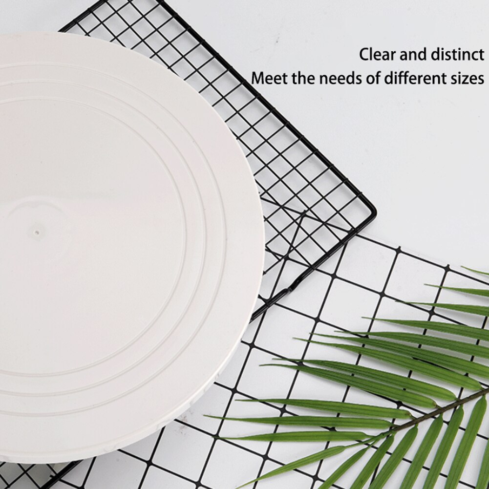 Rotating Cake Turntable DIY Baking Round Stand ABS Tools Party Kitchen Platform Scale Plate Decorating Pastry Anti Skid