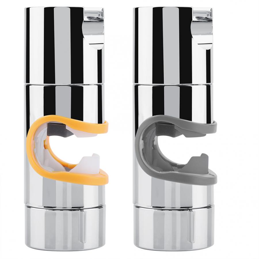 1 stuks verstelbare douchekophouder abs handdouchekopbeugel standaard douche glijstang houder voor φ 18 ~ 25mm douchestang