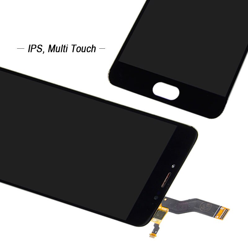 5.5 "per Meizu M3 Nota M681H L681H Schermo LCD tocco schermo Digitizer Pannello di Sostituzione del Sensore di Montaggio