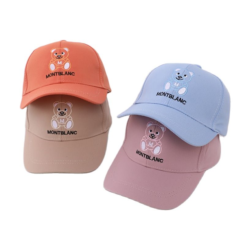 Doitbest Zomer Kids Jongen Meisje Cap Baseball Hoeden Cartoon Beer Lente Kind Zon Hoeden Piekte Caps Snapback Voor 2 Te 7 Jaar Oud