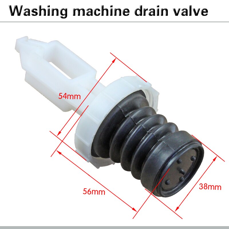 Afvoerklep van de wasmachine, waterslot, waterstop, afvoerstop, hoofdhuidkom, reserveonderdelen voor wasmachines