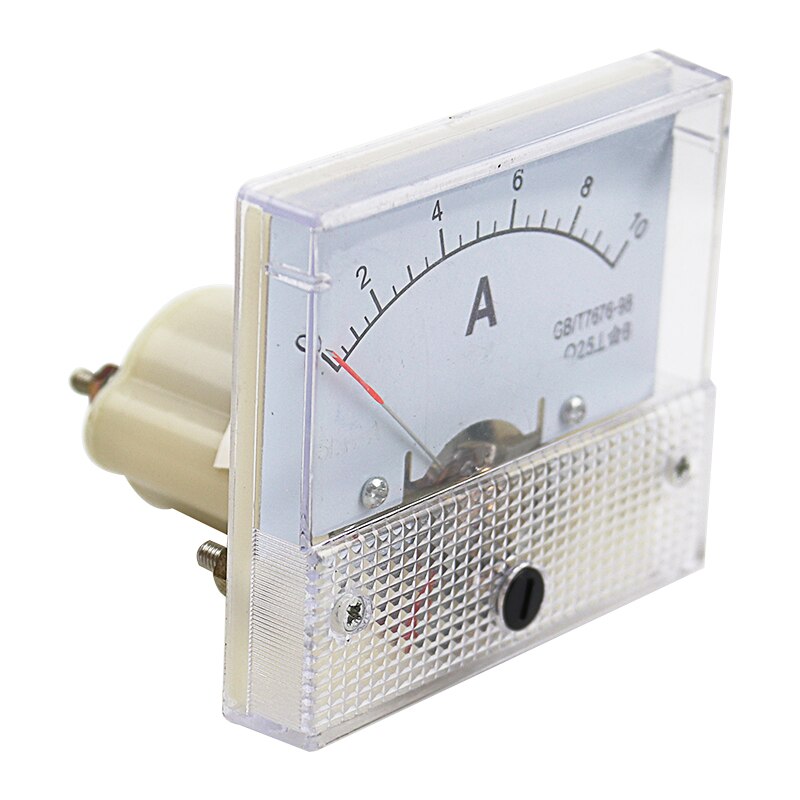 Analog Amperemeter DC Panel Meter AMP Mechanical Current Mechanical Ammeters Pointer Ammeter 85C1-A