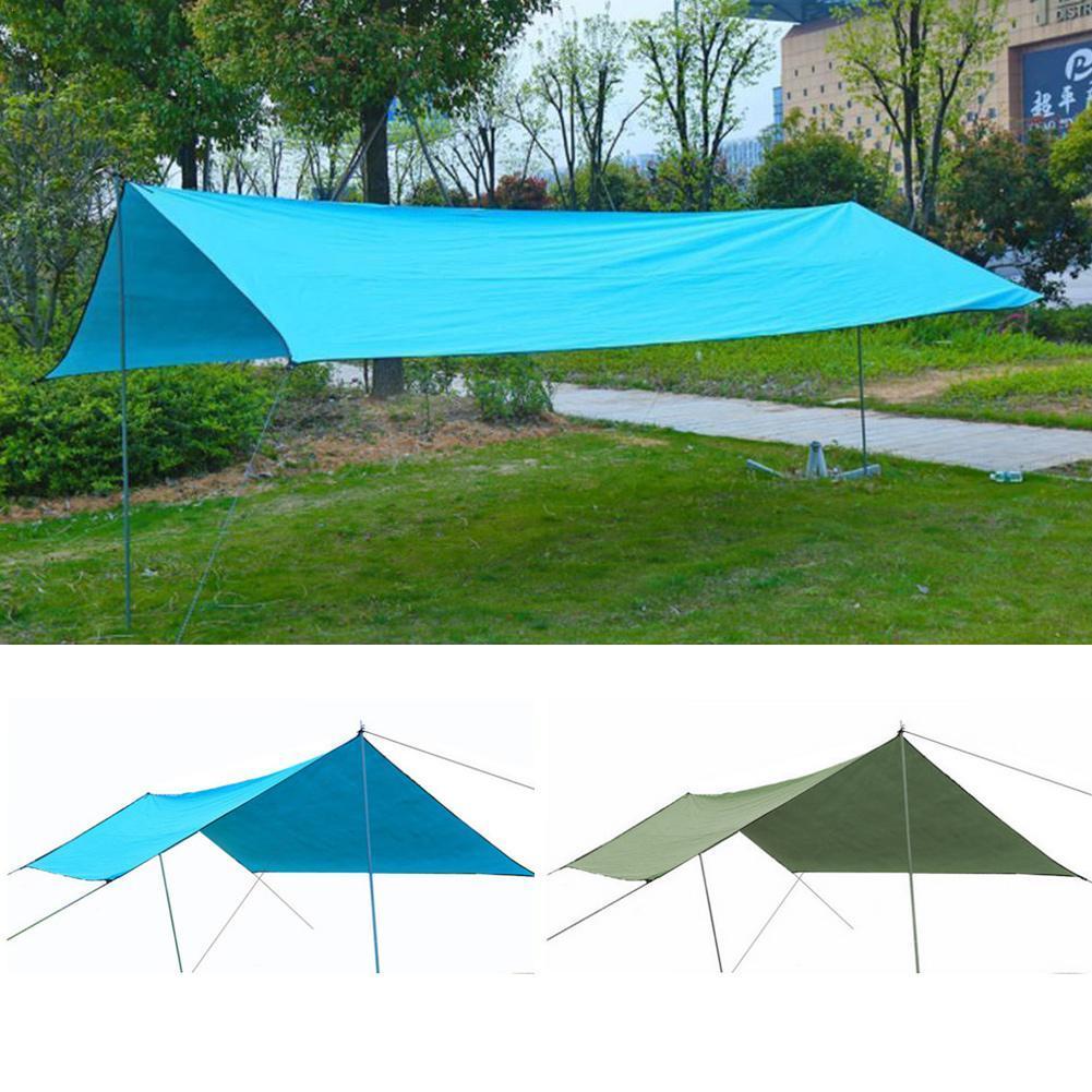 100*145cm tenda da sole impermeabile Tarp tenda ombra ultraleggero giardino baldacchino parasole campeggio esterno amaca spiaggia turistica riparo del sole