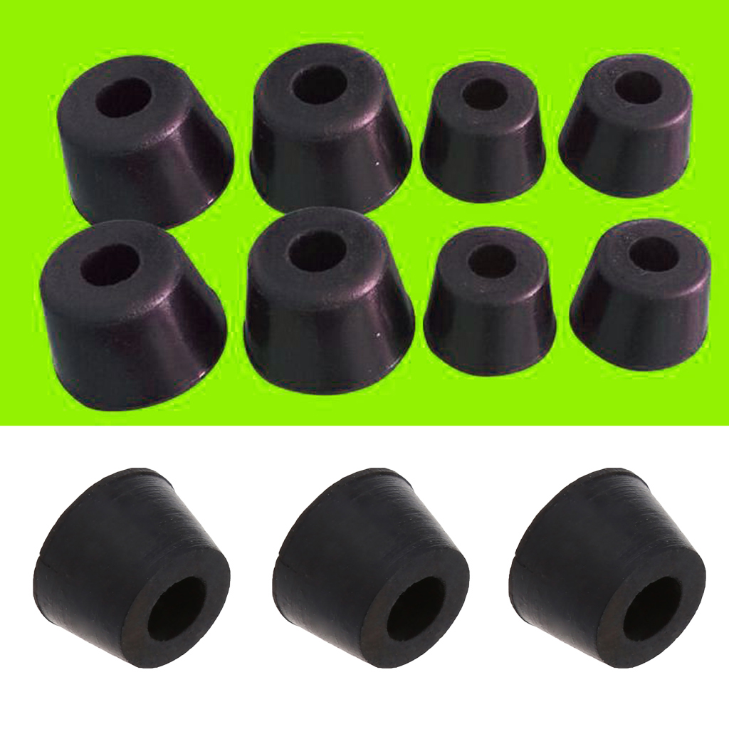 20 Pcs Rubber Instrument Case Non-slip Cabinet Box Foot Bumpers Feet 17x10x14mm