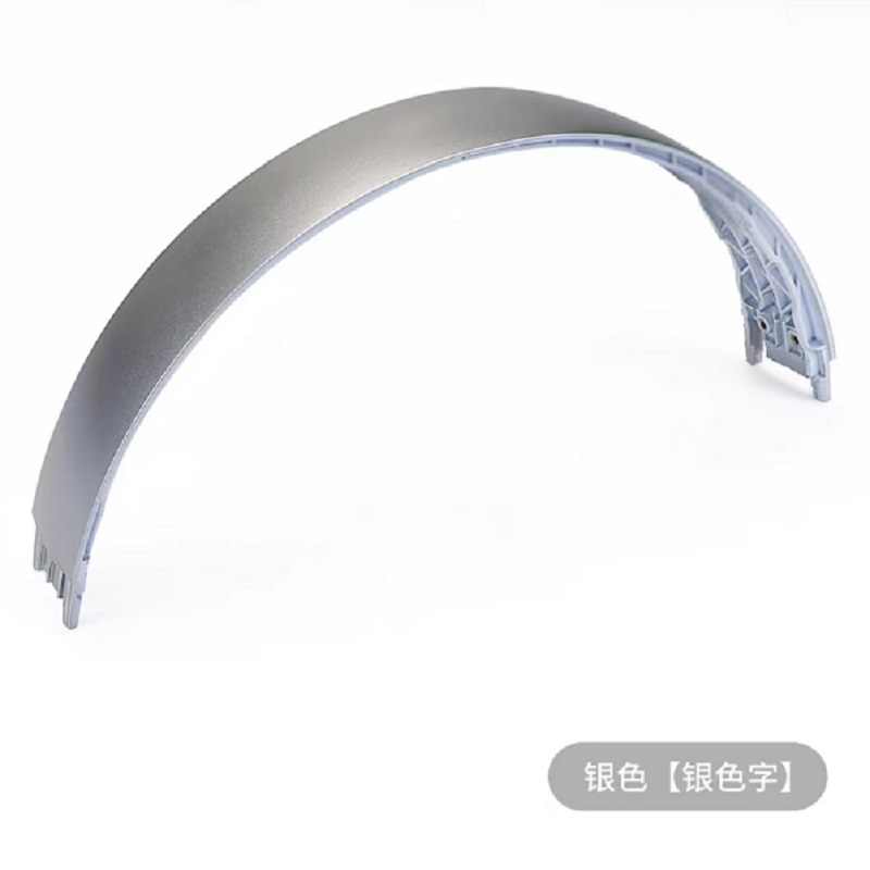 Original oben-Kunststoff-Kopfband für schlägt Solo3 Solo 3-Kopfhörer, Ersatz-Reparatur-Headset-Ersatzteile, gepaart mit Schrauben: Silber
