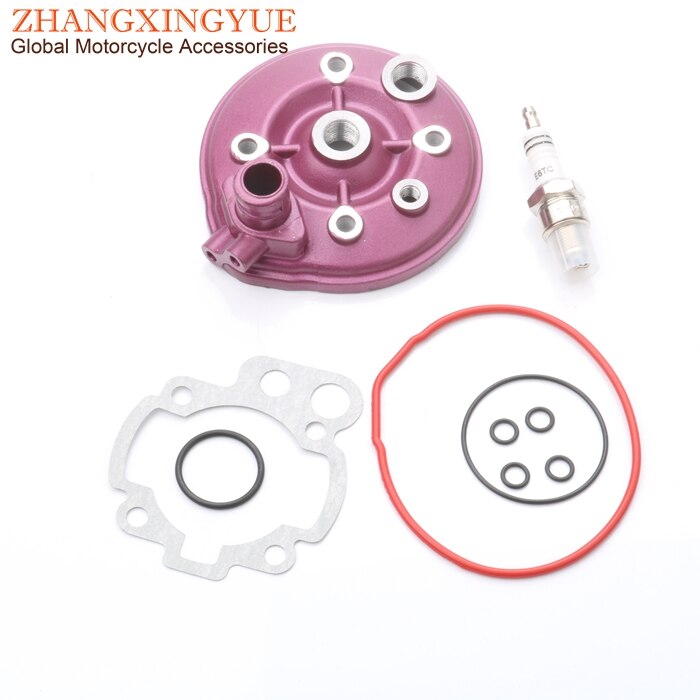 70cc 47mm motorcykel topstykke og cylinder pakning til aprilia  rs50 ekstrema  rx50 enduro tuono 50cc am4 am5 am6 lc 2t: Topstykke sæt