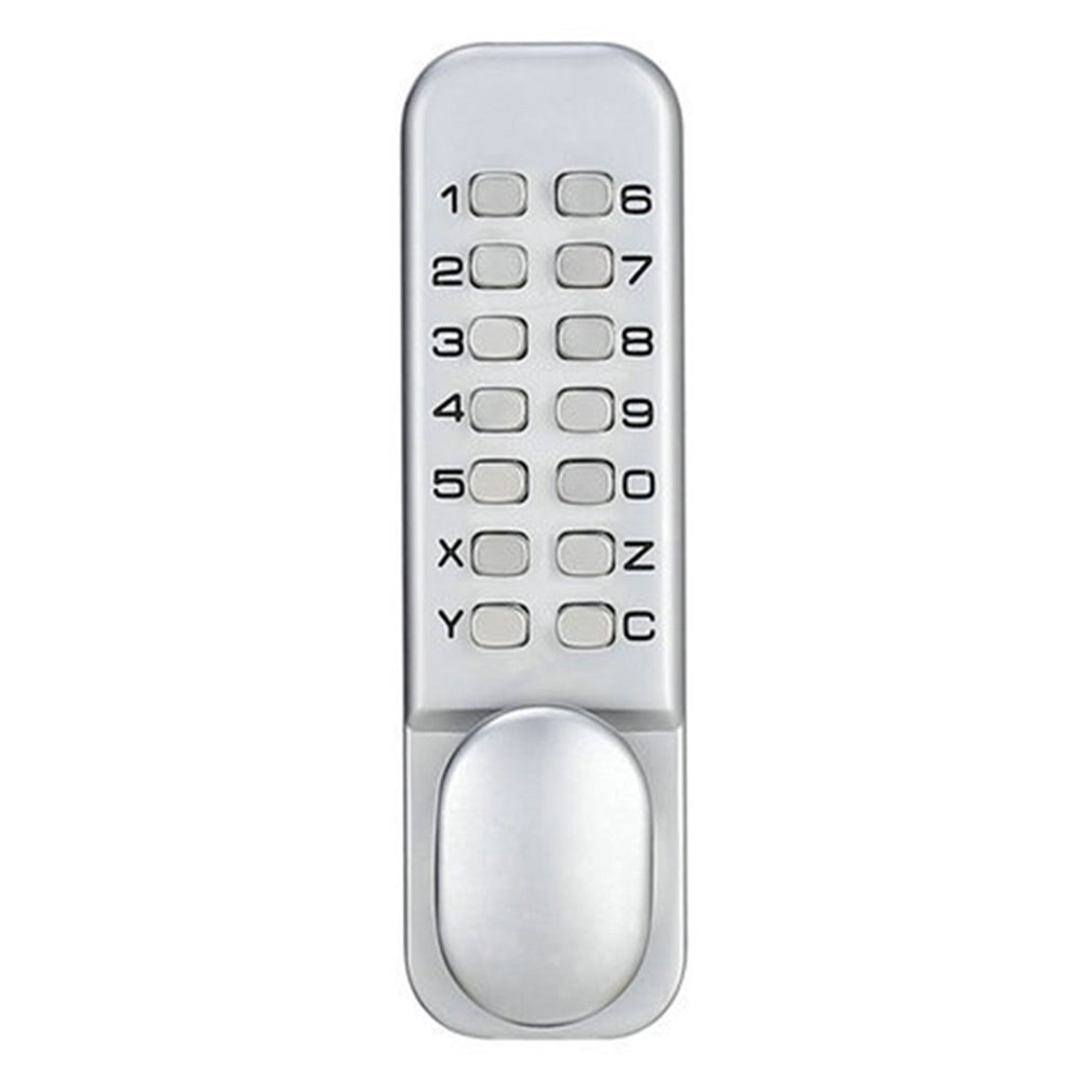 Universial OS25A first generation mechanical combination lock horizontal bolt lock silver Zinc alloy Courtyard door lock