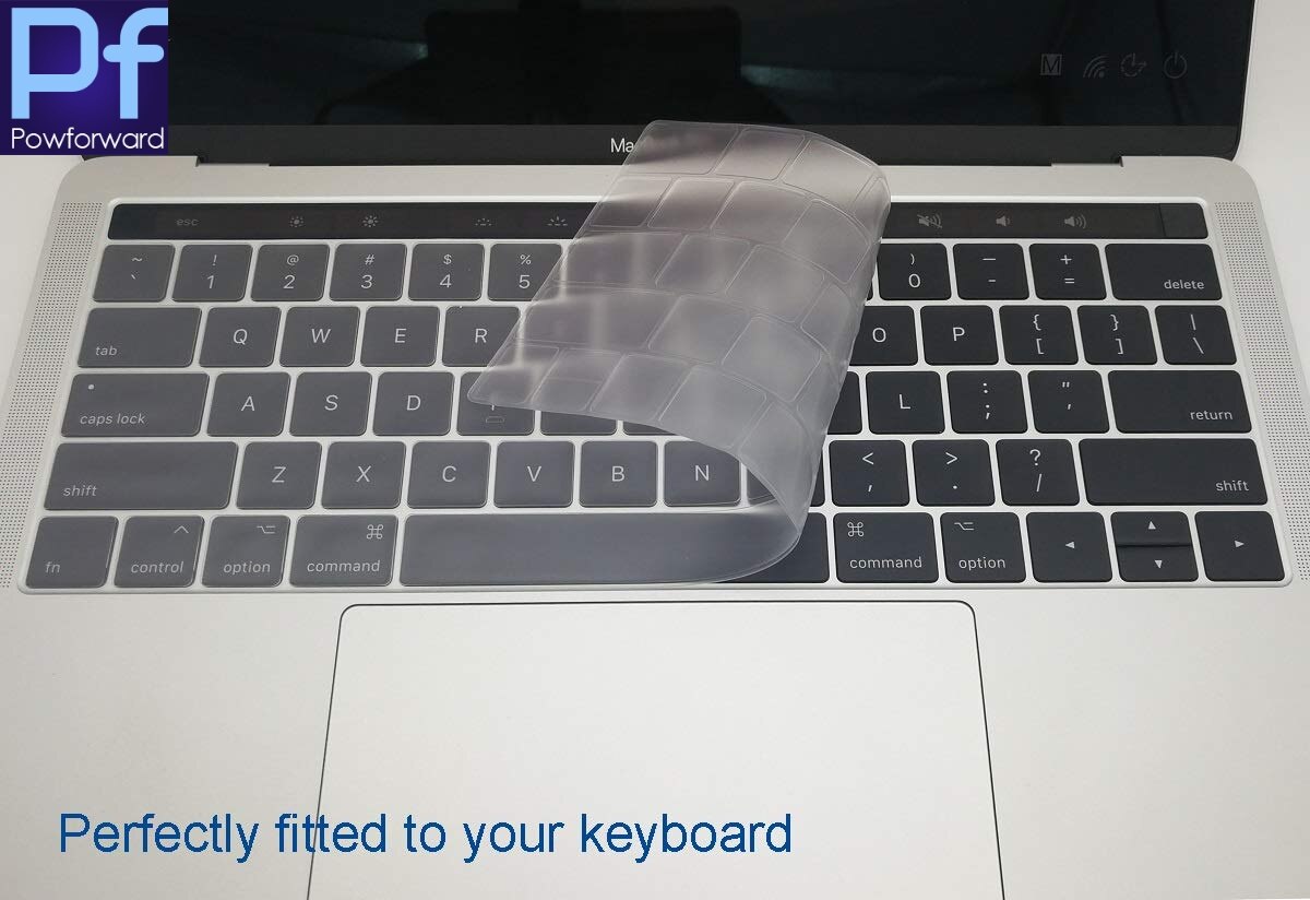 Voor MacBook Pro met Touch Bar 13 "en 15" A1706 A1707 A1989 A1990 Siliconen Toetsenbord cover Protector